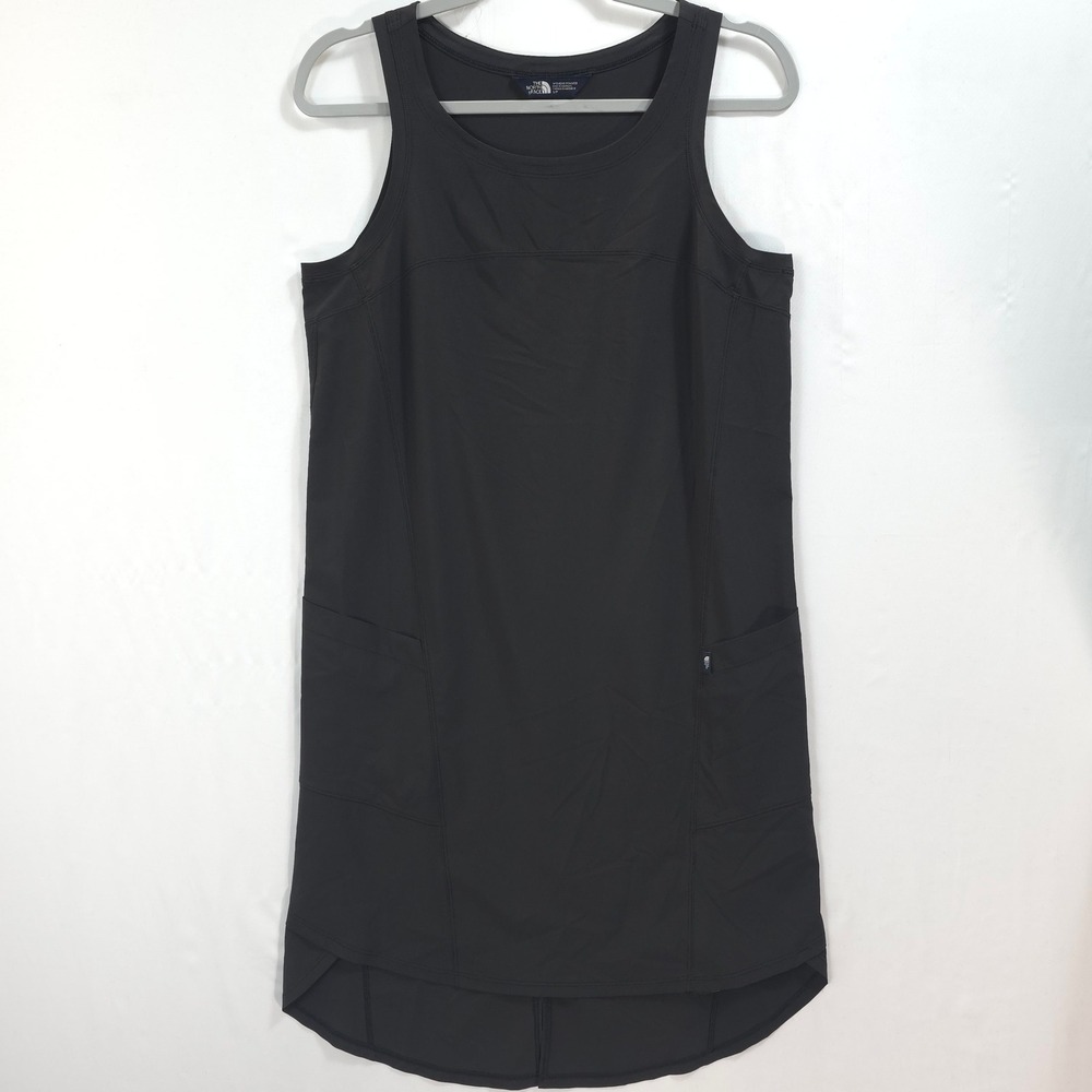 The North Face Athletic Tank Dress Women S Pocket Stretch Black Gorpcore Sporty